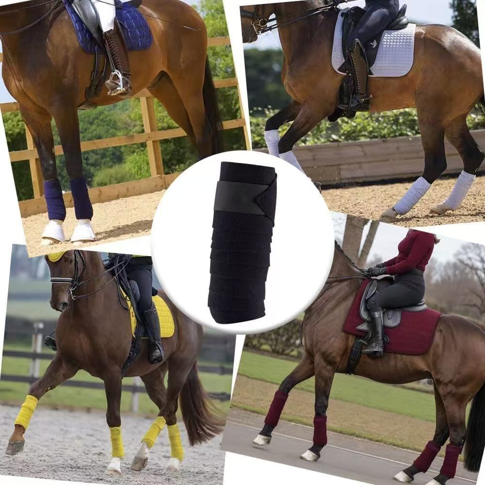 New Horse Wraps 2.5m Soft Flee - Polo Wraps Fleece 评论和价格