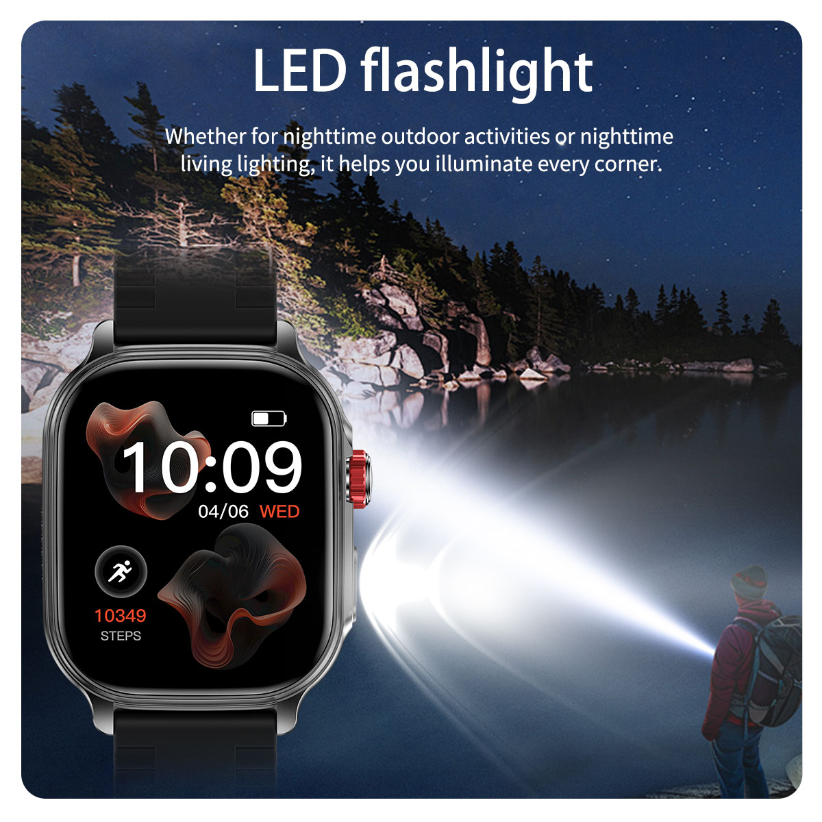 2026 New Smart Watch Bluetooth - Outdoor Sport Smart Watch 评论和价格
