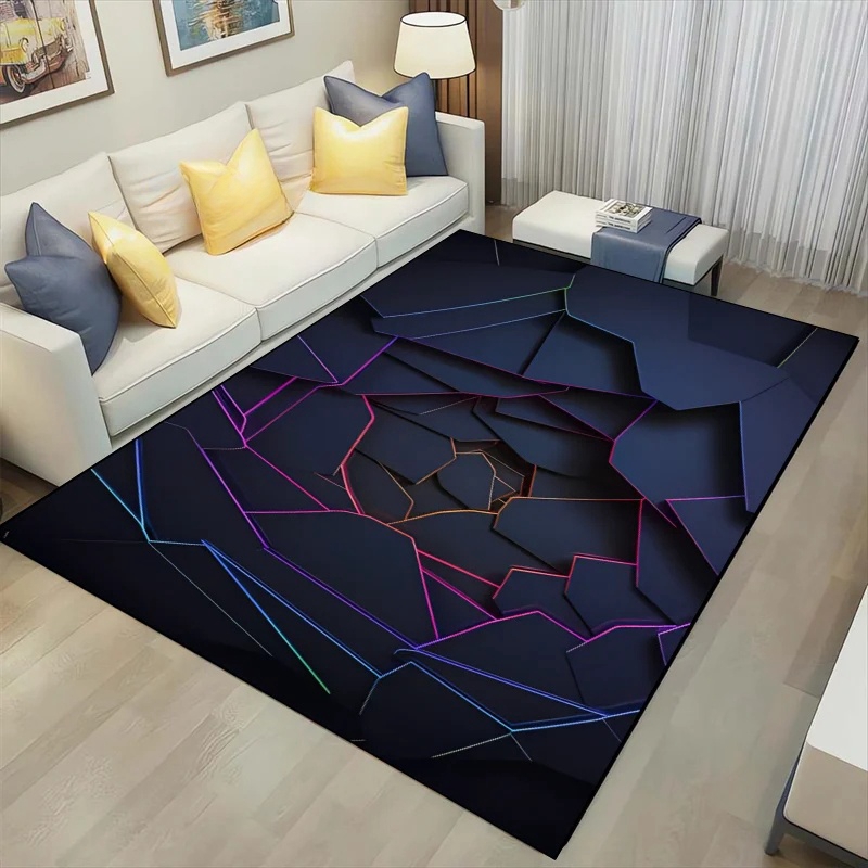 3D Geometric Carpet Neon Light - Outdoor Sport Live 评论和价格
