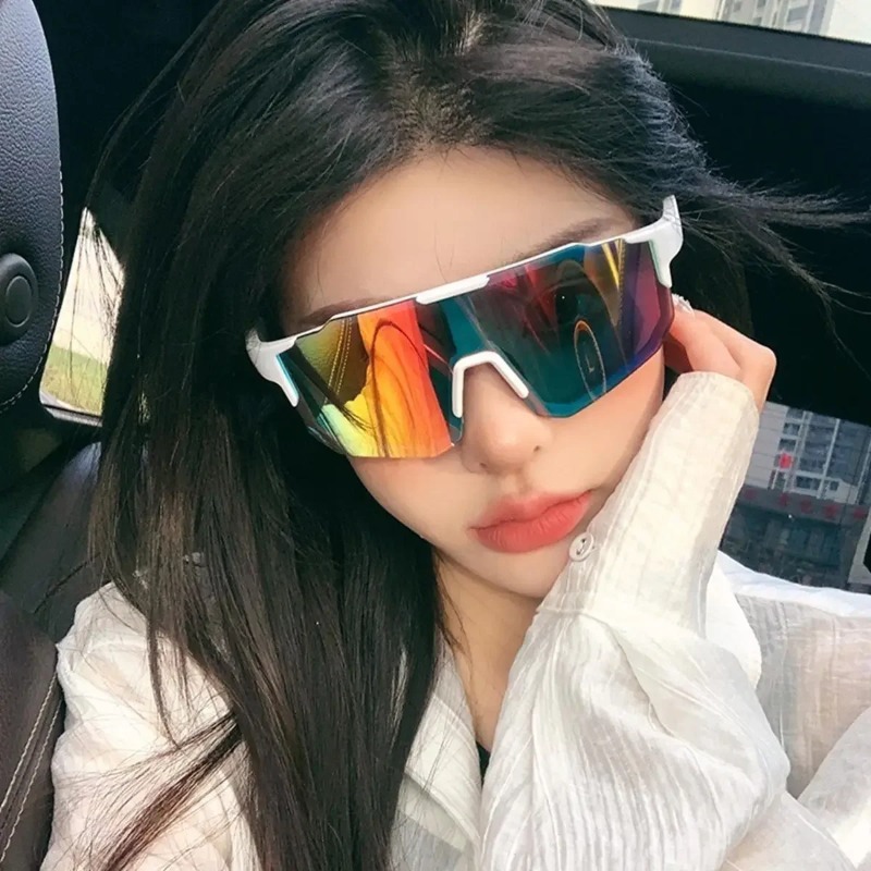 Square Cycling Sunglasses Larg - Outdoor Sport Glasses 评论和价格