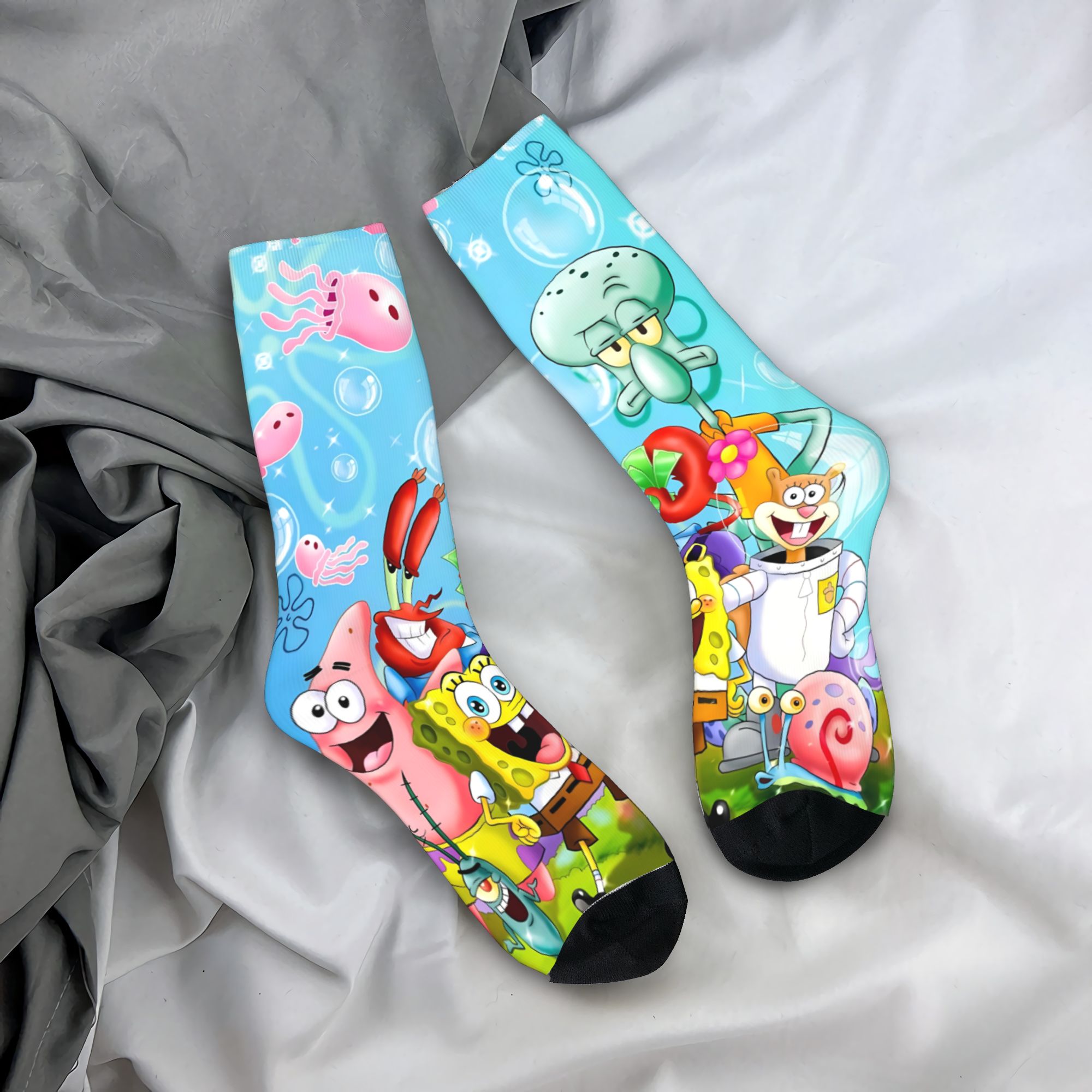 Men Socks SpongeBobs Busy Biki - Outdoor Sportsman Group 评论和价格