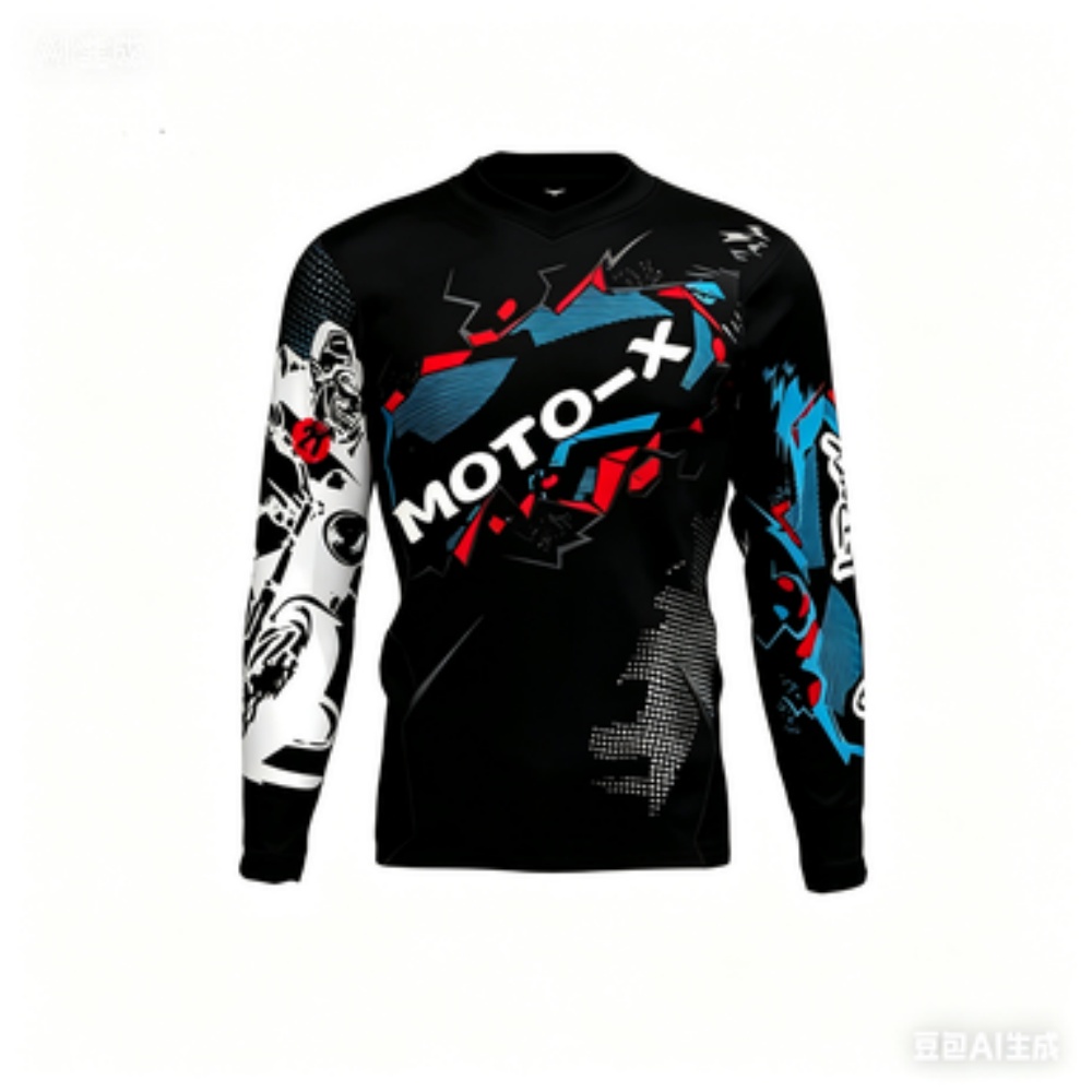 MOTO-X Themed Long-Sleeve Spor - Outdoor Sportswear 评论和价格