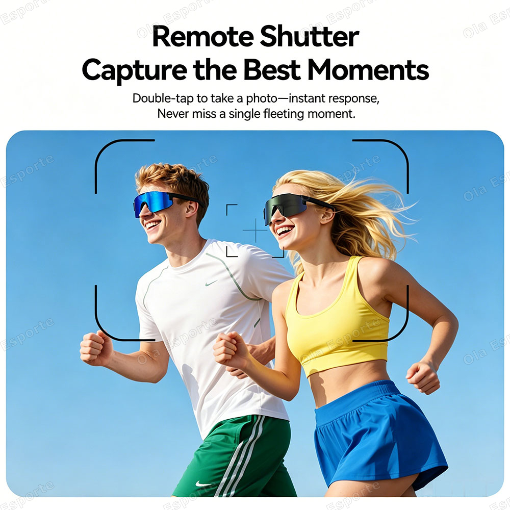 Cycling Smart Glasses HD Bluet - Outdoor Sport Glasses 评论和价格