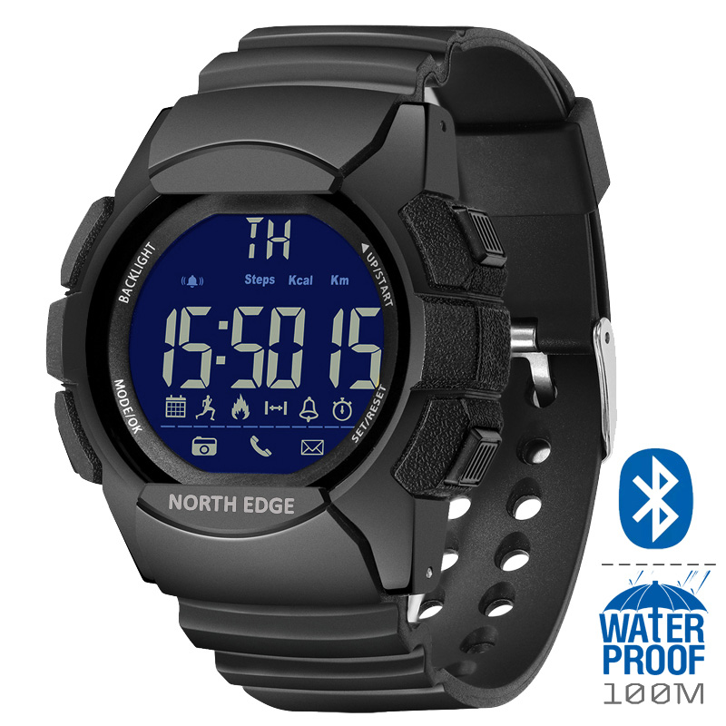 NORTH EDGE AK 100M Waterproof  - Outdoor Sport Smart Watch 评论和价格