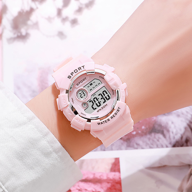 Fashion Kids Watches Luminous  - Outdoor Sport Smart Watch 评论和价格