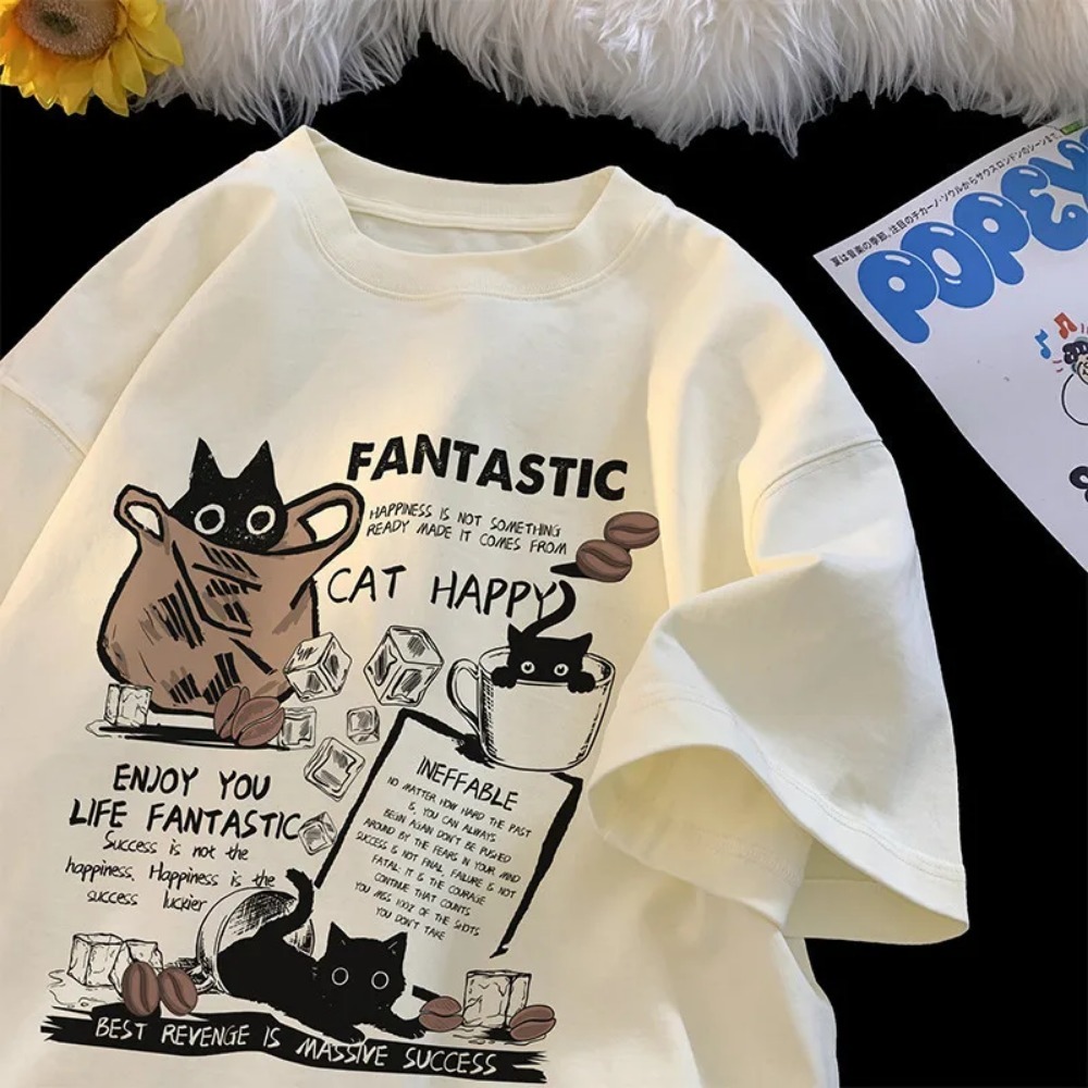 Fun Cartoon Cat Group 3D Print - Outdoor Sportsman Group 评论和价格