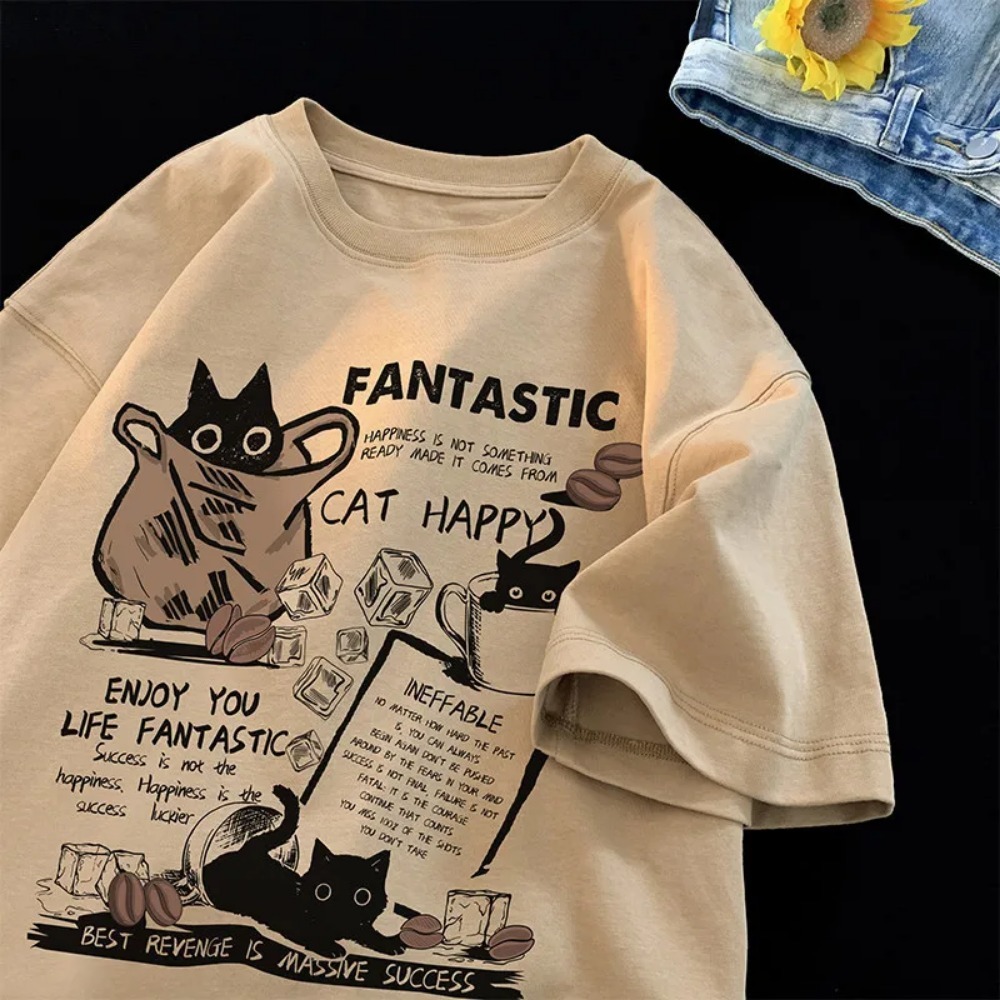Fun Cartoon Cat Group 3D Print - Outdoor Sportsman Group 评论和价格