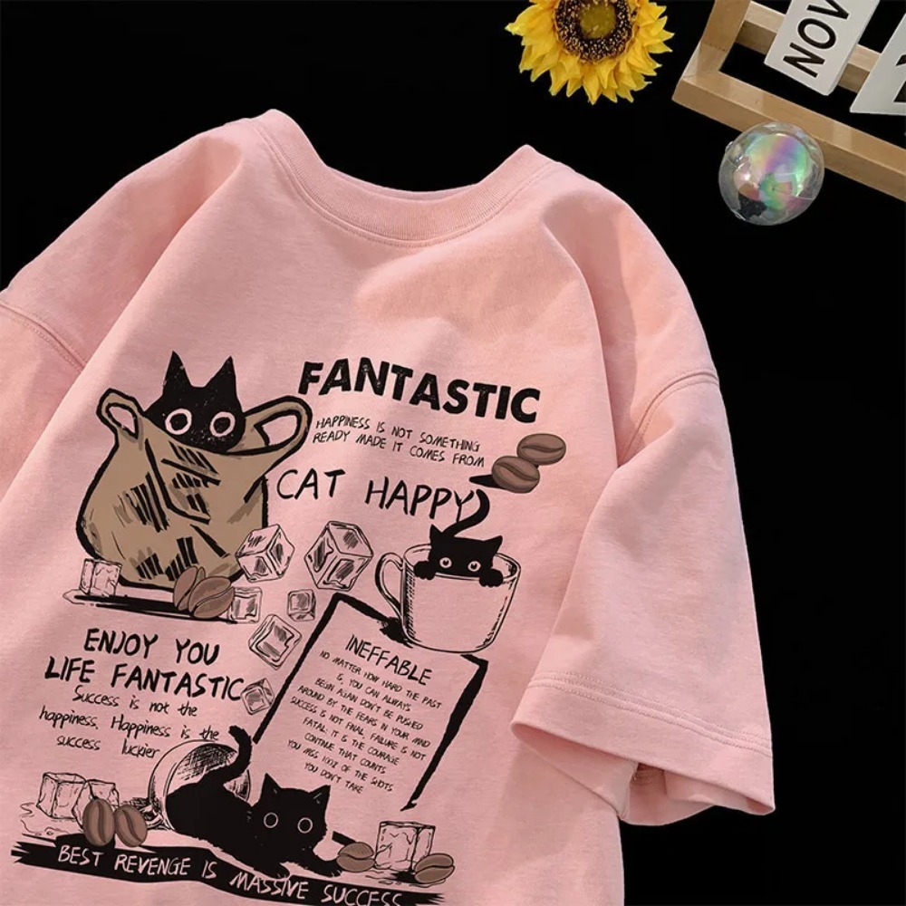 Fun Cartoon Cat Group 3D Print - Outdoor Sportsman Group 评论和价格