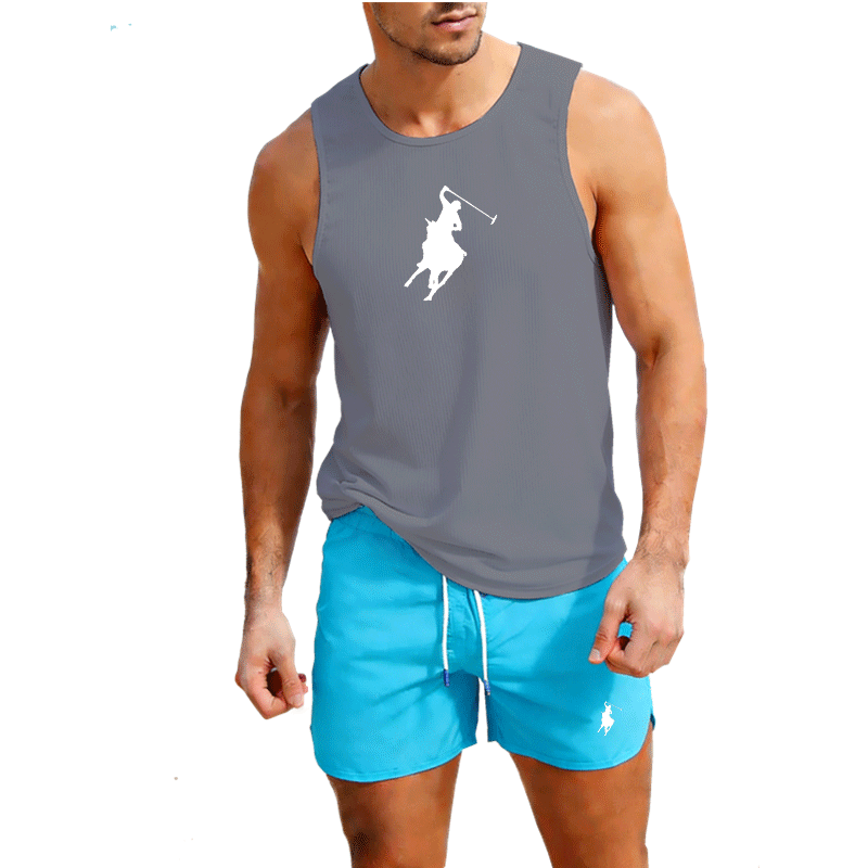 European Men Summer Vest and S - Outdoor Sportswear 评论和价格