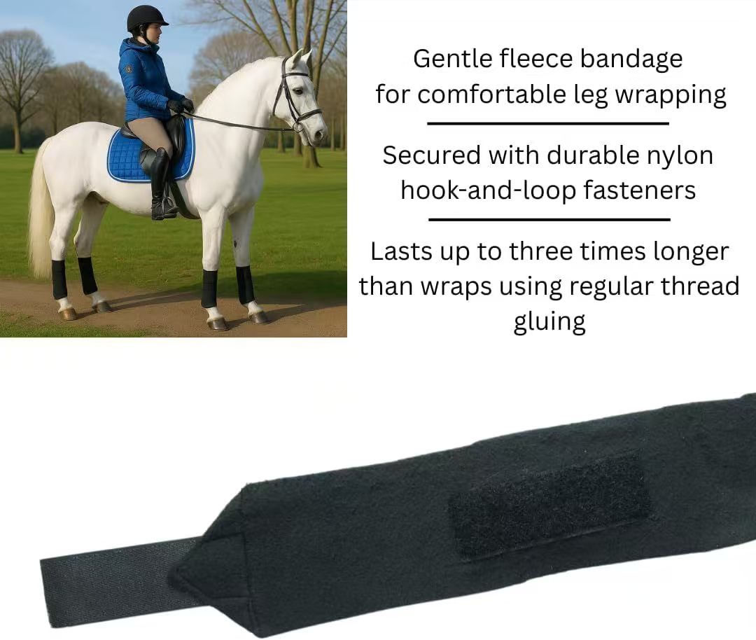 New Horse Wraps 2.5m Soft Flee - Polo Wraps Fleece 评论和价格
