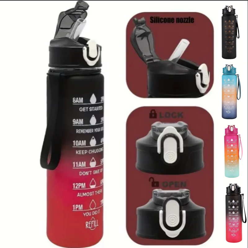 750ml Sports Water Bottle with - Outdoor Sports Adventure 评论和价格