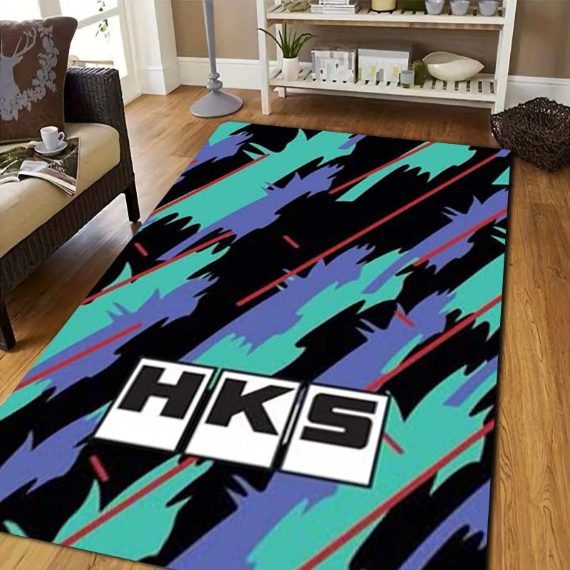 3D Racing H-HKS Print Area Rug - Outdoor Sport Live 评论和价格