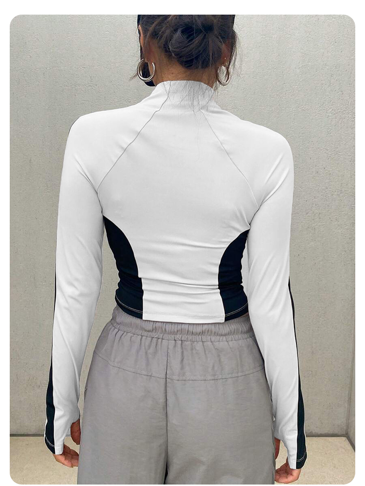 Yoga Clothes Stand Up Collar J - Outdoor Sports 评论和价格