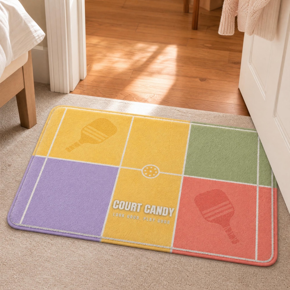 Pastel Pickleball Court Flanne - Outdoor Sport Court Flooring 评论和价格