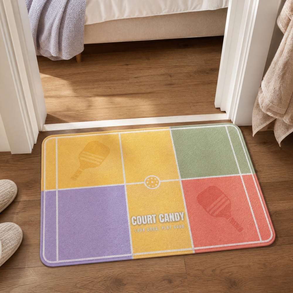 Pastel Pickleball Court Flanne - Outdoor Sport Court Flooring 评论和价格