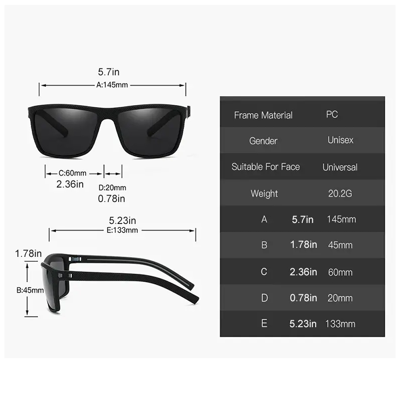Square Outdoor Sport Sunglasse - Outdoor Sport Glasses 评论和价格
