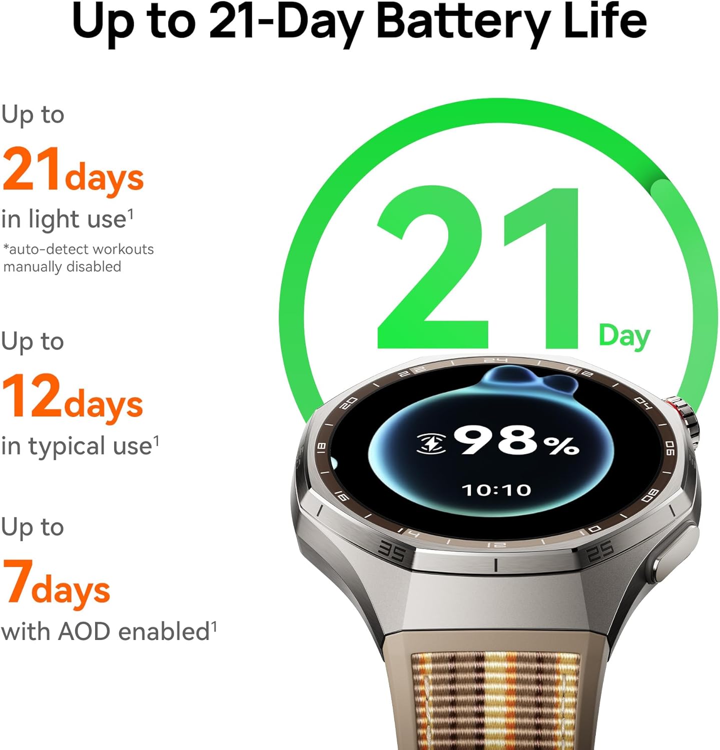 HUAWEI WATCH GT 6 Pro GPS Smar - Outdoor Sport Smart Watch 评论和价格