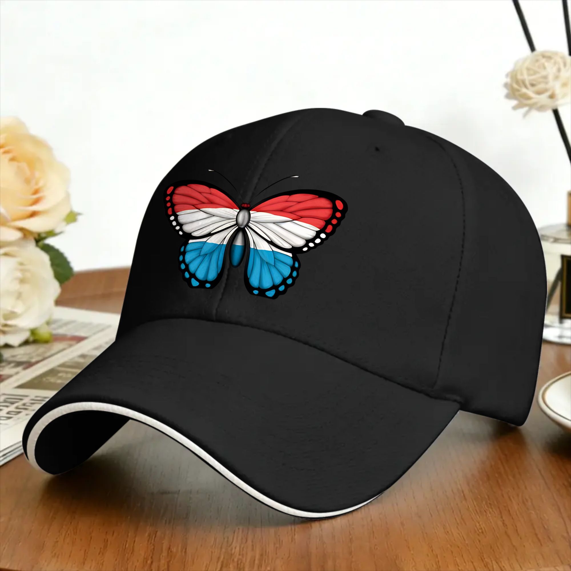 Luxembourg Flag Butterfly Casu - Outdoor Sport Luxembourg 评论和价格