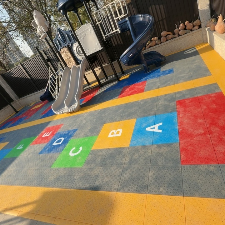 Professional Interlocking PP M - Outdoor Sport Court Tiles 评论和价格