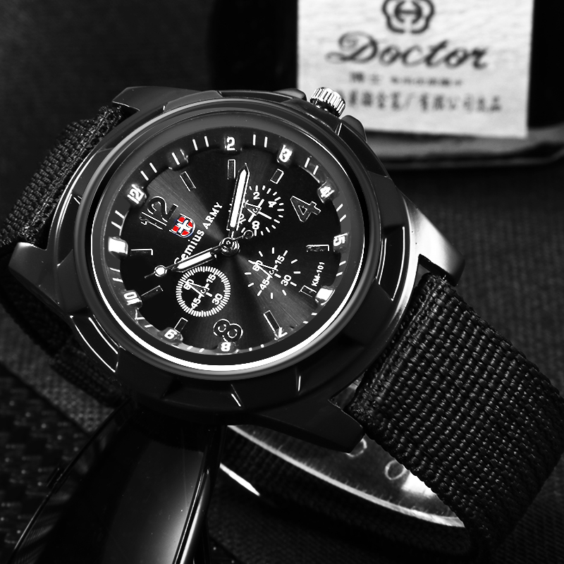 Men's Sports Watch Quartz Nylo - Indoor Sport And Outdoor Sports 评论和价格