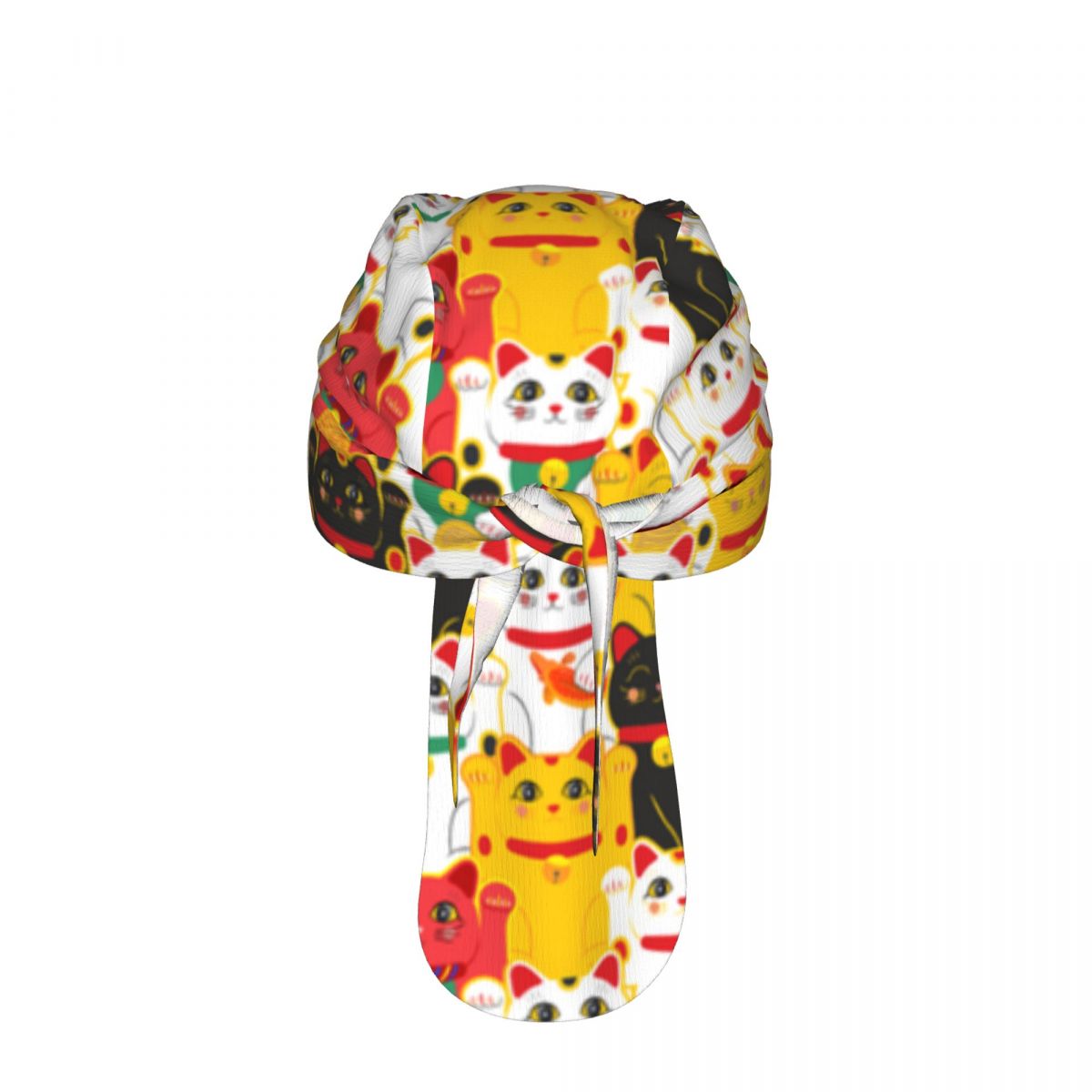 Maneki Neko Cat Pattern Lucky  - Outdoor Sport Hat 评论和价格