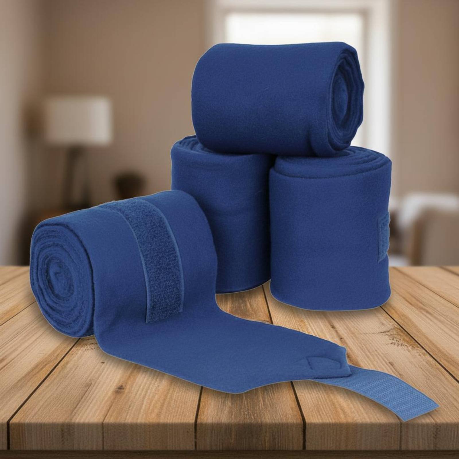4 Pieces Polo Wraps Soft Fleec - Polo Wraps Fleece 评论和价格