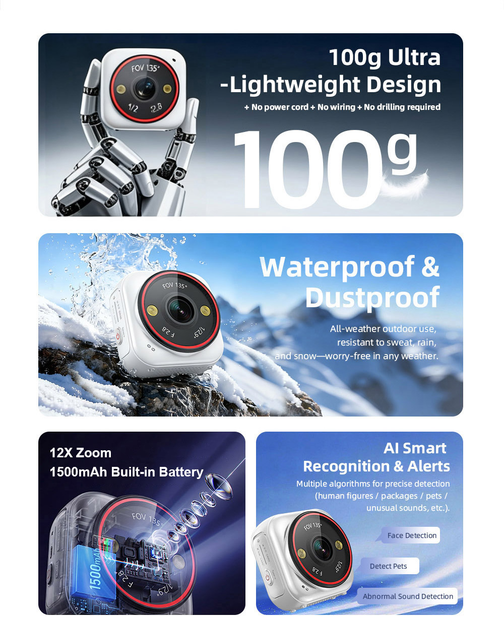LS VISION  Camera Mini Live 7/ - Outdoor Sport Live 评论和价格