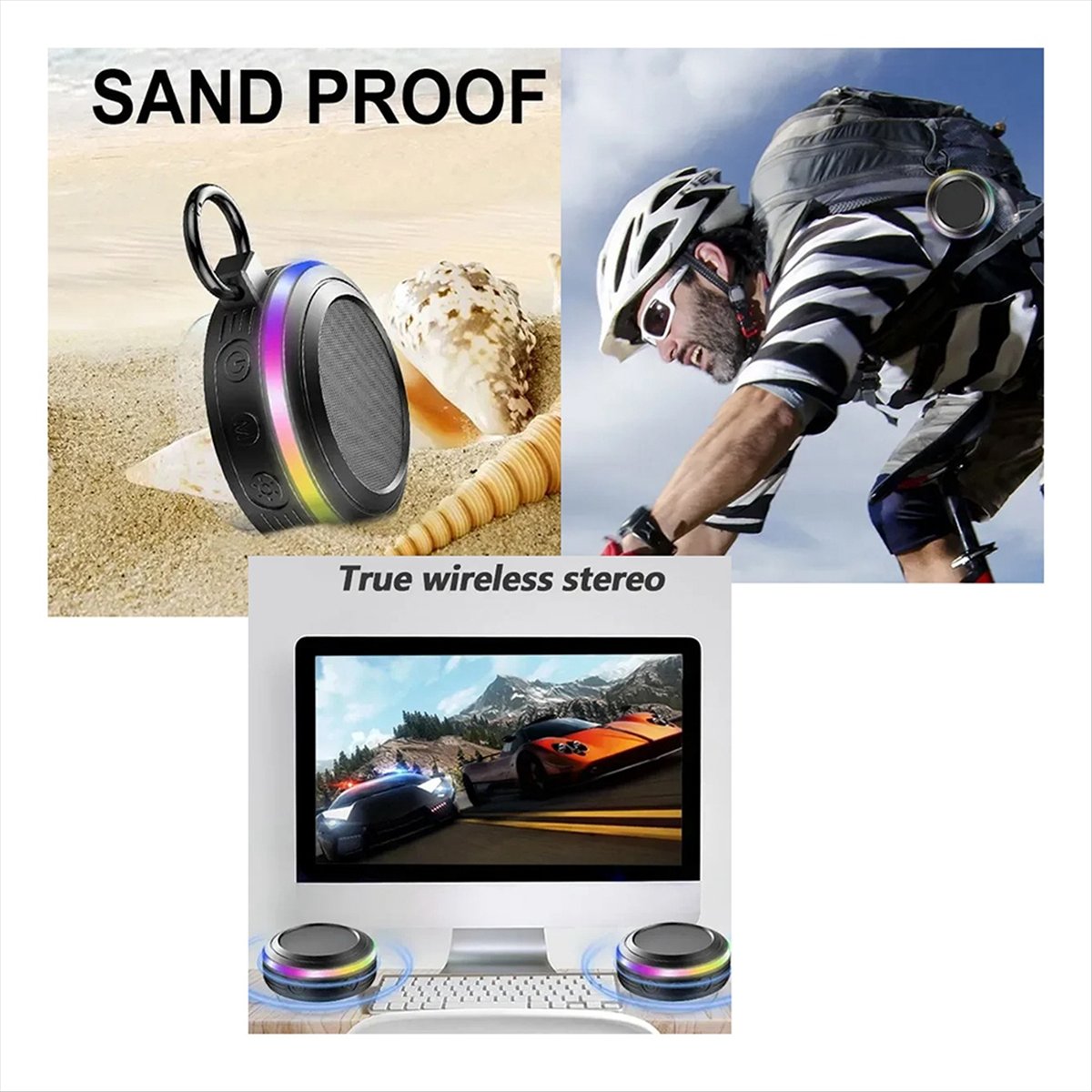 MYdaY- Bluetooth Speaker Water - Outdoor Sports Center 评论和价格