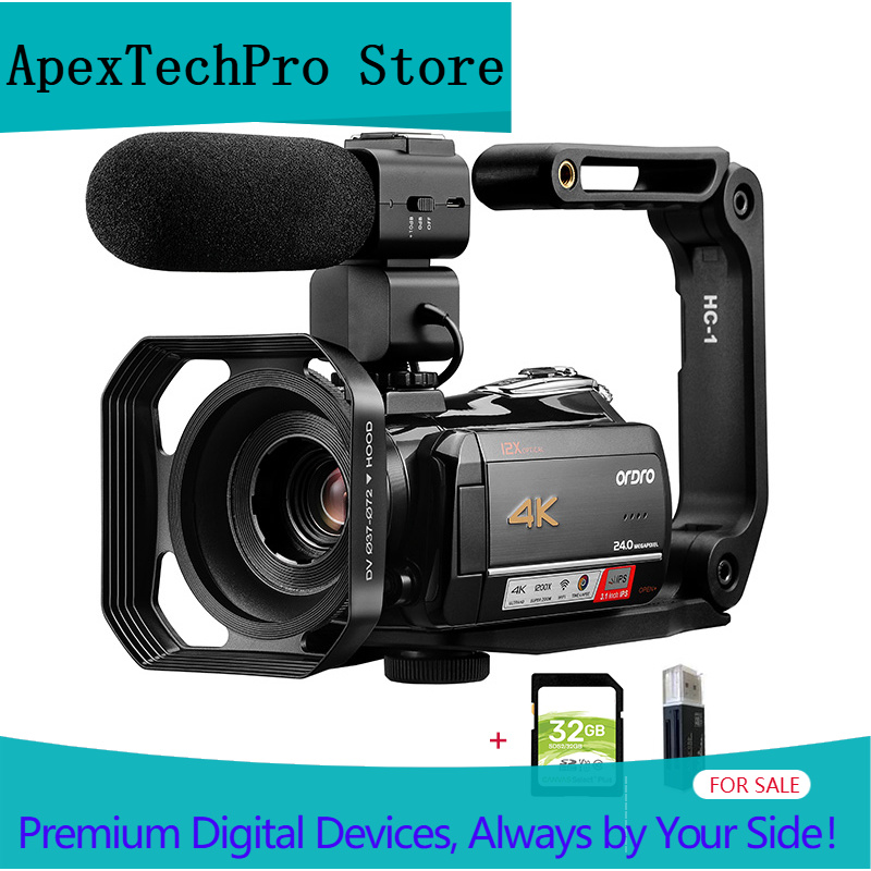 ApexTPVideo Camera 4K Professi - Outdoor Sport Live 评论和价格