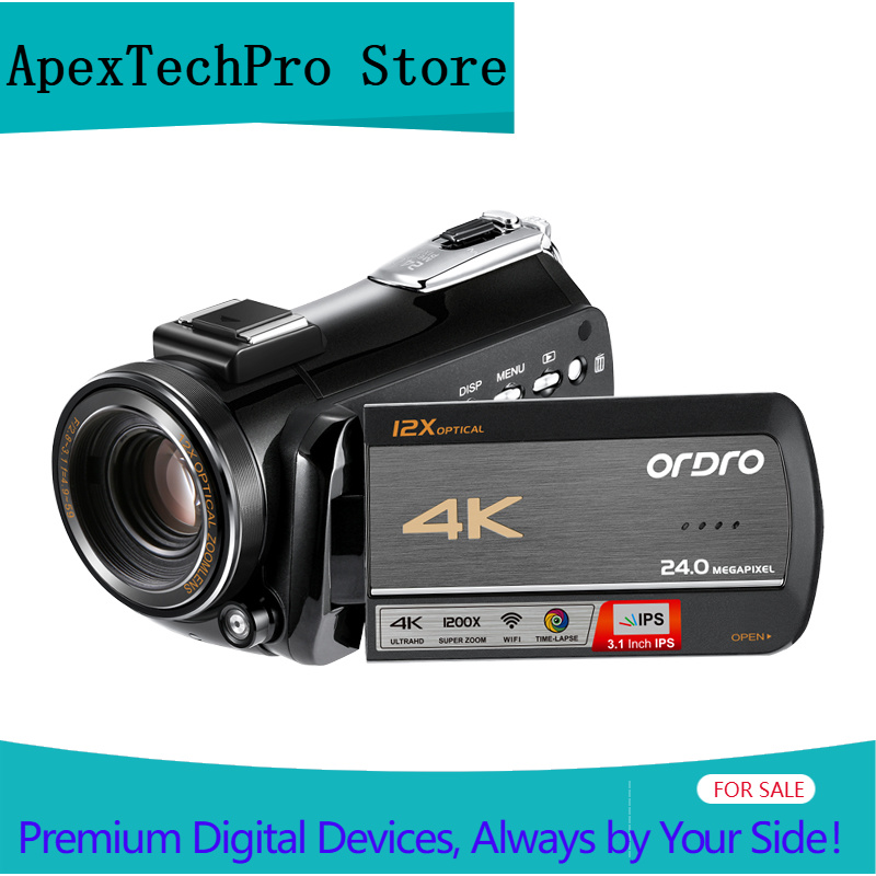 ApexTPVideo Camera 4K Professi - Outdoor Sport Live 评论和价格